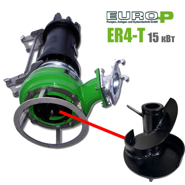 Крыльчатка для погружных насосов Euro-P ER4-T